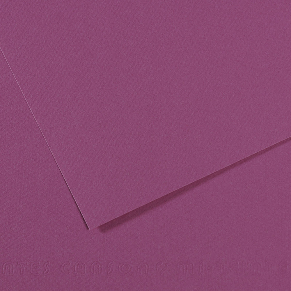 Cartulina Mi-Teintes® 507 Violet 160g Violeta 55×75cm Canson® Hoja 01