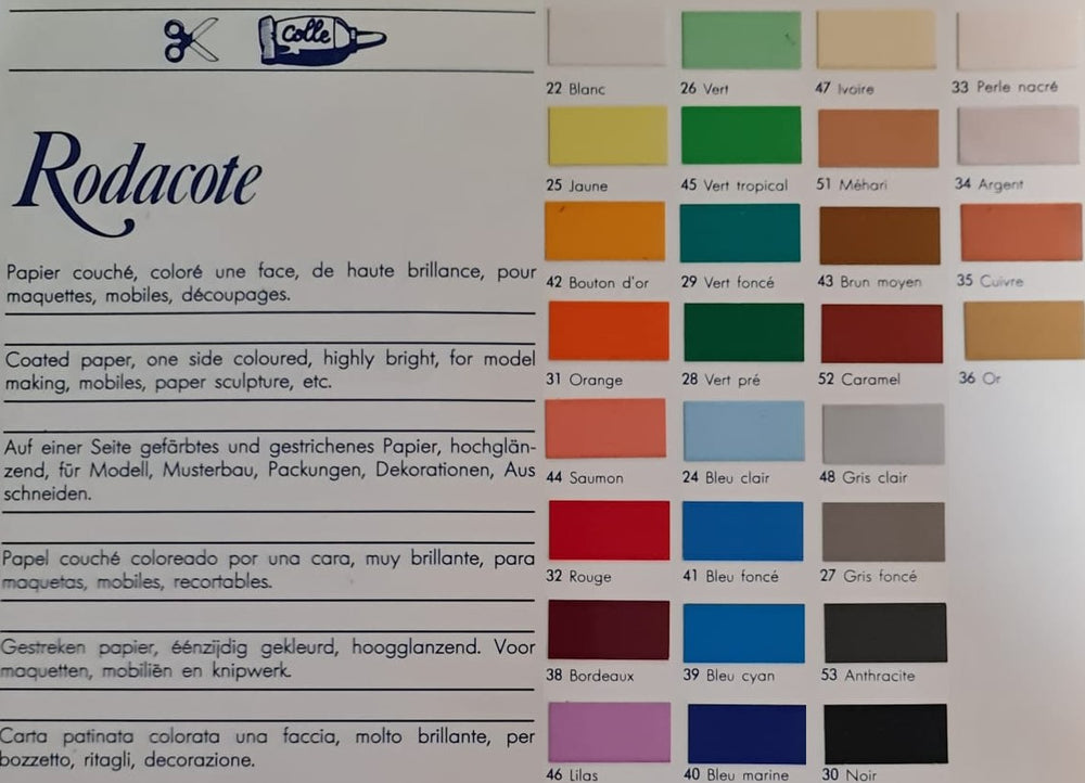 Cartulina Rodacote Brillante 1/cara 250g Amarillo 50×65cm Canson® 7TE-25 Hoja 02
