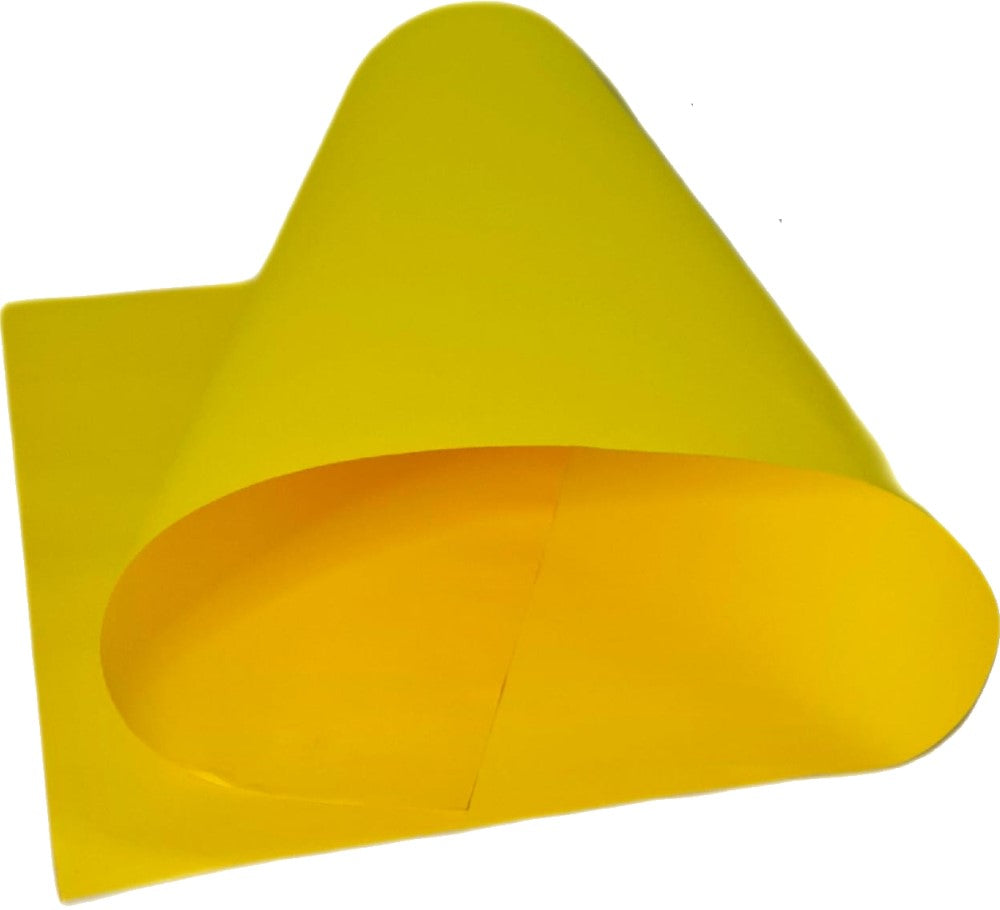 Papel Iris Fluorescente 80g Amarillo Neón 58.5×89cm Guarrô Casas® 5IR-352 [Hoja] Imagen secundaria del producto