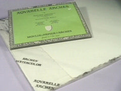 Papel Acuarela Torcho 850g Blanco 56×76cm Arches® 2A-850T [Hoja] 3148950012401