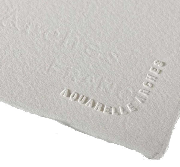 Papel Acuarela Torcho 850g Blanco 56×76cm Arches® 2A-850T [Hoja] Imagen secundaria del producto