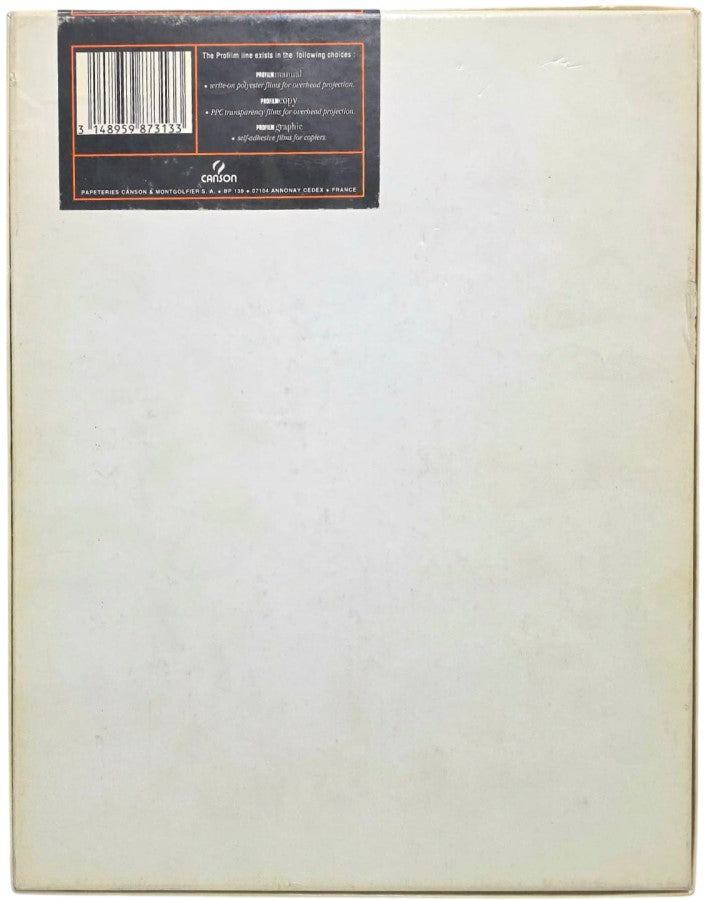 Acetato Xerográfico 100µm c/100 Carta Canson® 987313 [Caja] 3148959873133 4