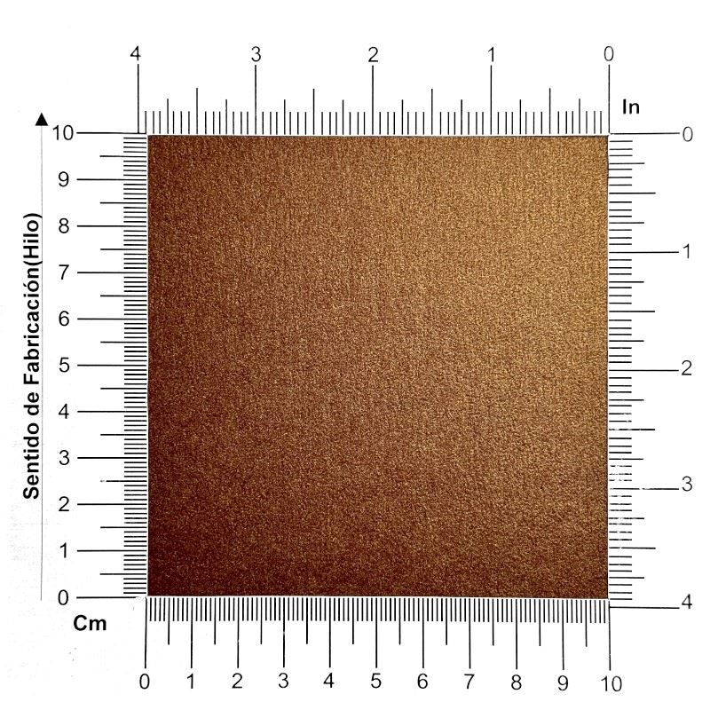 Cartulina Curious Metalic 300g Bronze Ore 70×100cm Arjowiggins® Hoja 01