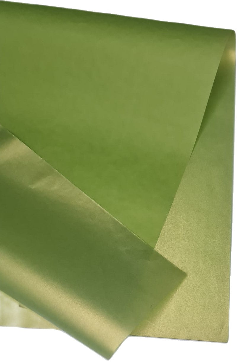 Papel Curious Translucent 100g Kiwi Iridiscent 70×100cm Arjowiggins® 3XP1KI Hoja 01