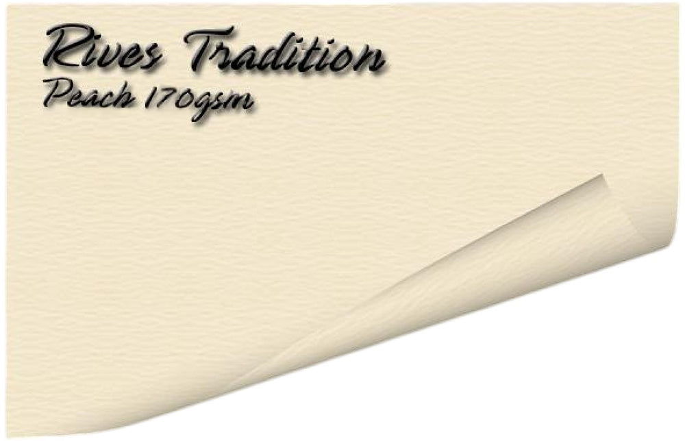 Cartulina Rives Tradition 170g Peach 78.8×109.1 Arjowiggins® Hoja 01