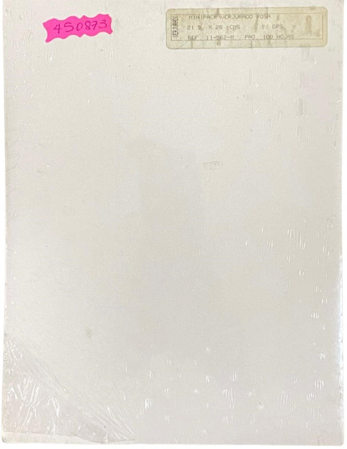 Papel Verjurado Vergê Plus 90g Coral Rosa Carta c100 Arjowiggins® 1I-562-M Cien hojas 02