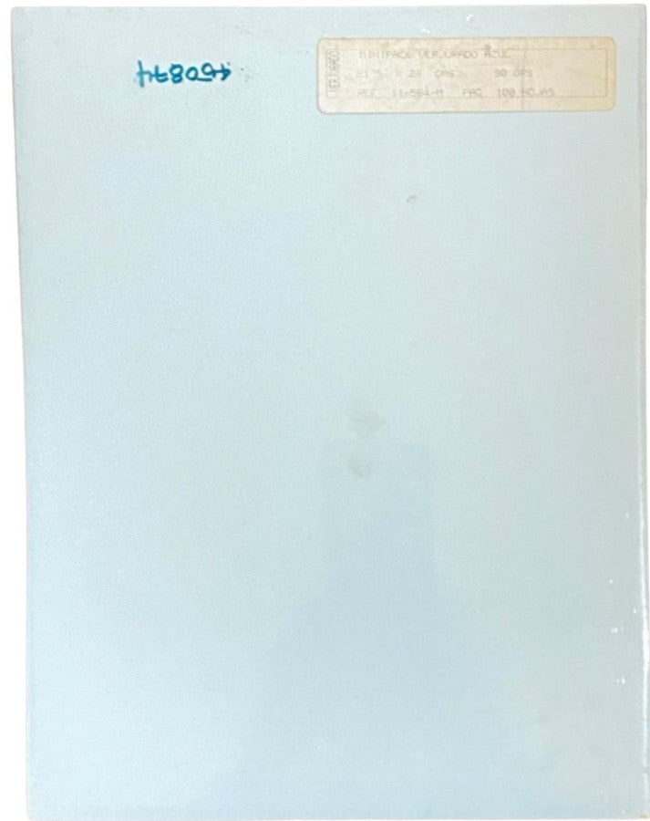 Papel Verjurado Vergê Plus 90g Azul Carta c100 Arjowiggins® 1I-554-M Cien hojas 02