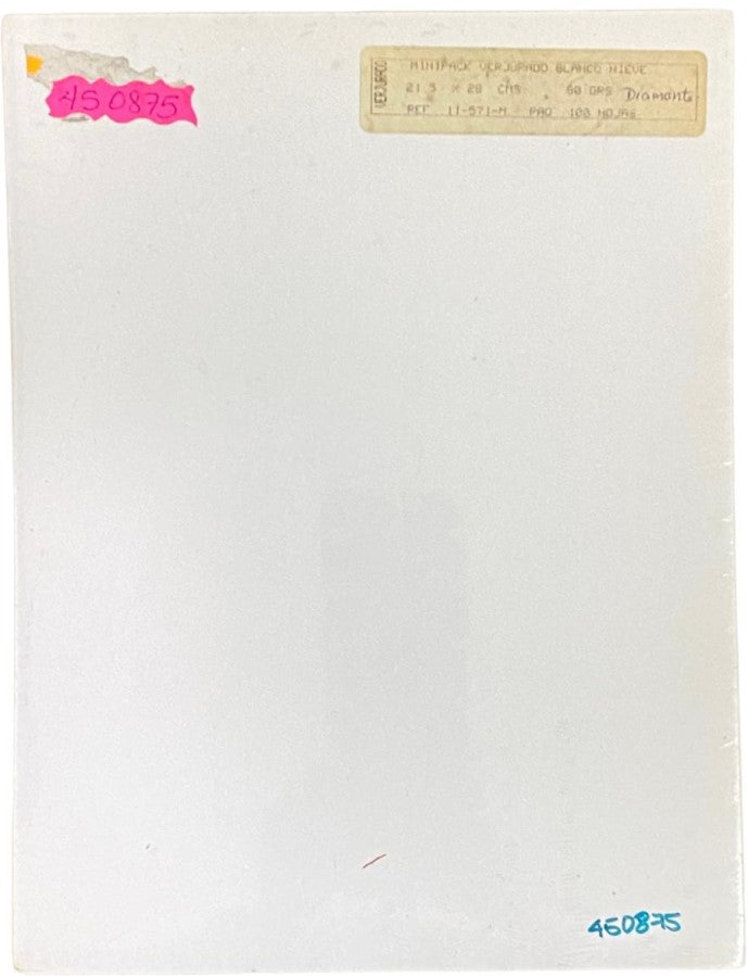 Papel Verjurado Vergê Plus 90g Blanco Nieve Carta c100 Arjowiggins® 1I-571-M Cien hojas 02