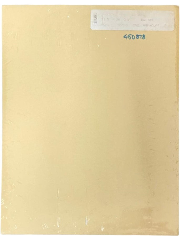 Cartulina Verjurado Verge Plus 180g Ocre Carta c100 Arjowiggins® 1IC-555-M Cien hojas 02