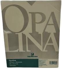 Papel Opalina paquete c/100 120g Ahuesado Carta Guarrô Casas® [Cien hojas] 7501679579369