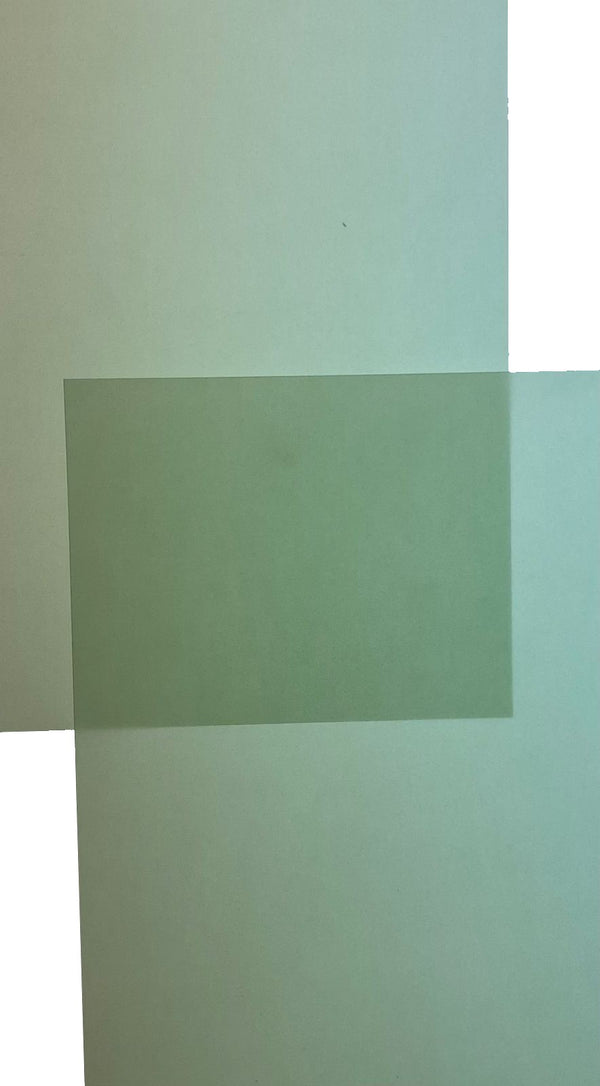 Papel Curious Translucent 100g Pale Green 70×100cm Arjowiggins® 3XP1PG Hoja 01