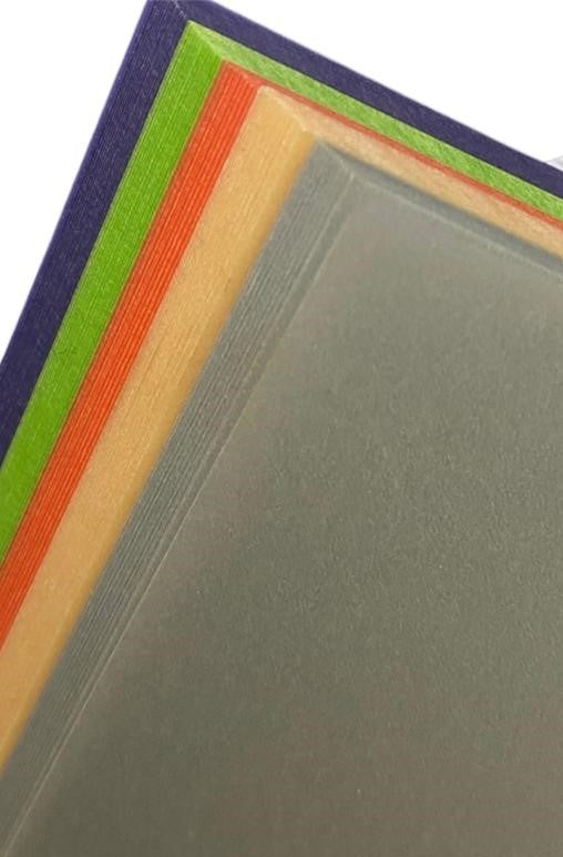 Papel Curious Translucent c/100 Colores Carta 100g Arjowiggins® 3XP1Multi Cien hojas 02