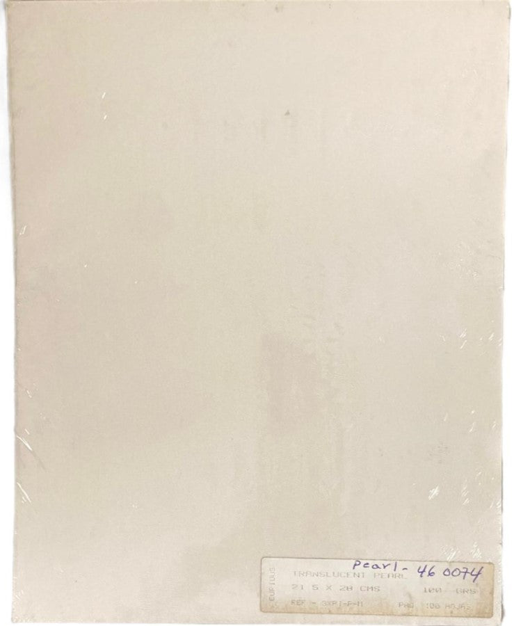 Papel Curious Translucent c/100 Pearl Carta 100g Arjowiggins® 3XP1PM Cien hojas 02