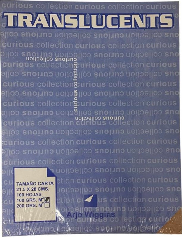 Papel Curious Translucent c/100 Nude Carta 100g Arjowiggins® 3XP1NUM Cien hojas 01