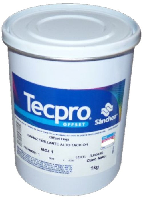 Barniz Brillante Alto Tack 1kg BSI-1 Sanchez® PSD49065 1 [Kilo]