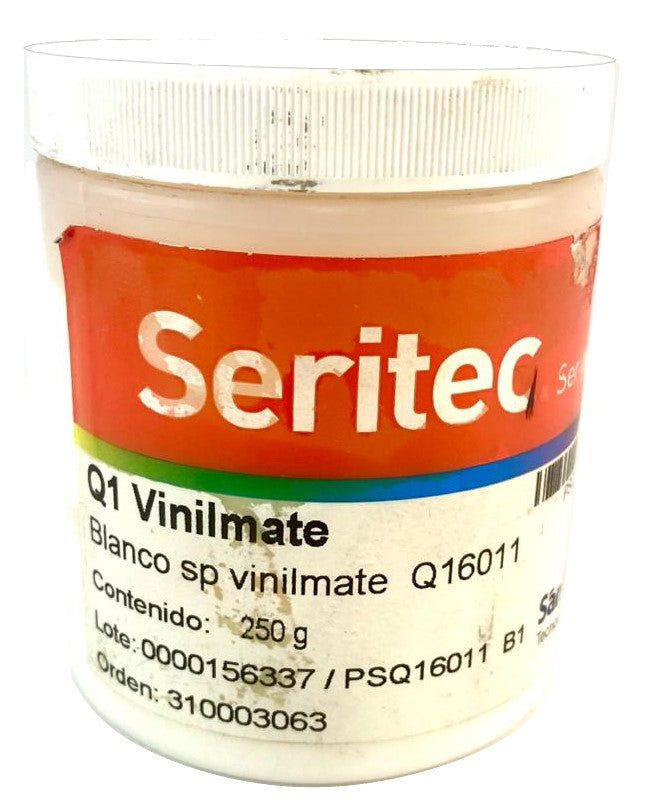 Tinta SerigrafíaVinilMate SP 250g Blanco Q1 6011 Sanchez® PSQ16011 B1 Contenedor plástico 01