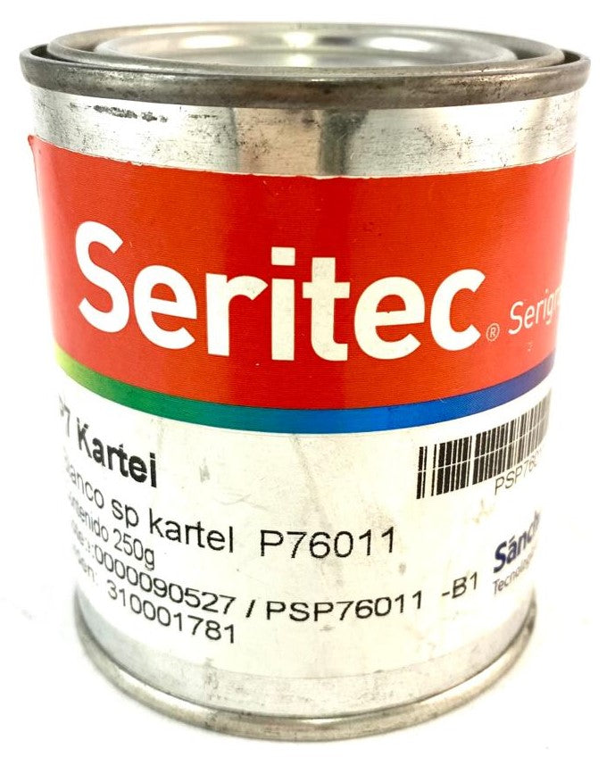 Tinta Serigrafía Kartel SP 250g Blanco P7 6011 Sanchez® PSP76011 B1 Contenedor plástico 01
