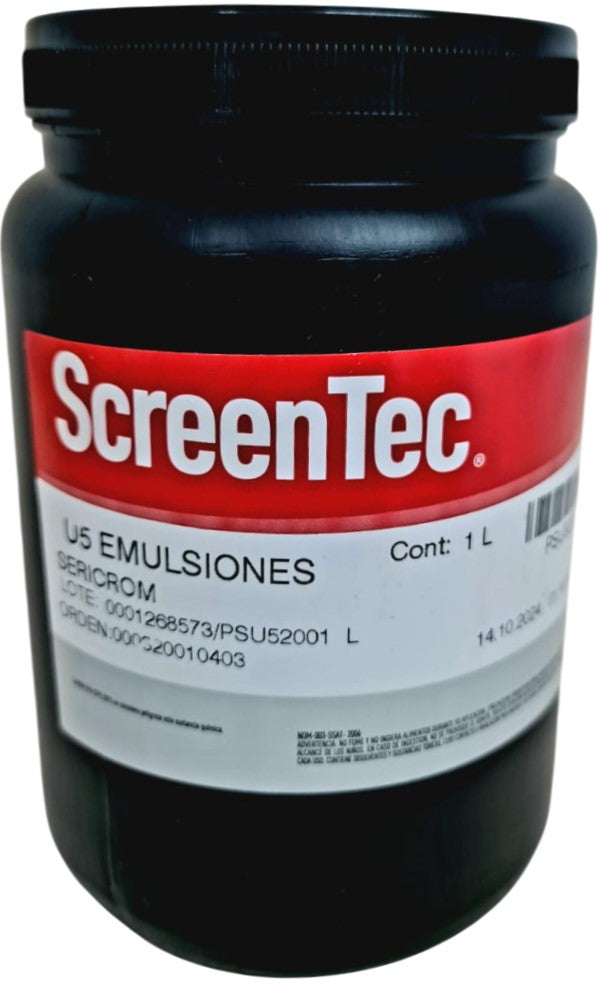 Emulsión Sericrom Litro U5 2001-L Sanchez® PSU52001 L Litro