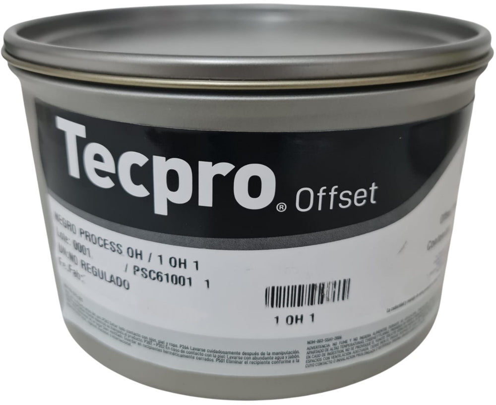 Tinta Process Selección Estándar 1kg Negro 1 OH 1 Sanchez® PSC61001 1 Kilo 01