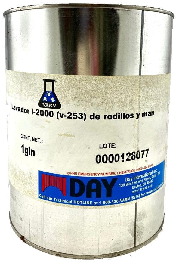 Lavador de Rodillos Wash 253 Galón Varn® PSW42001 D Galón 01