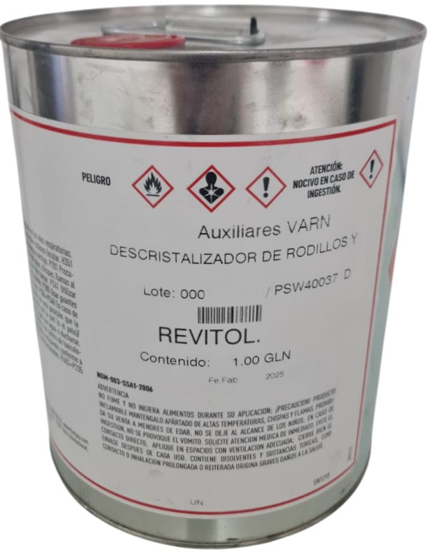 Descristalizador Rodillos y Mantillas Galón Revitol Varn® PSW40037 D [Galón]