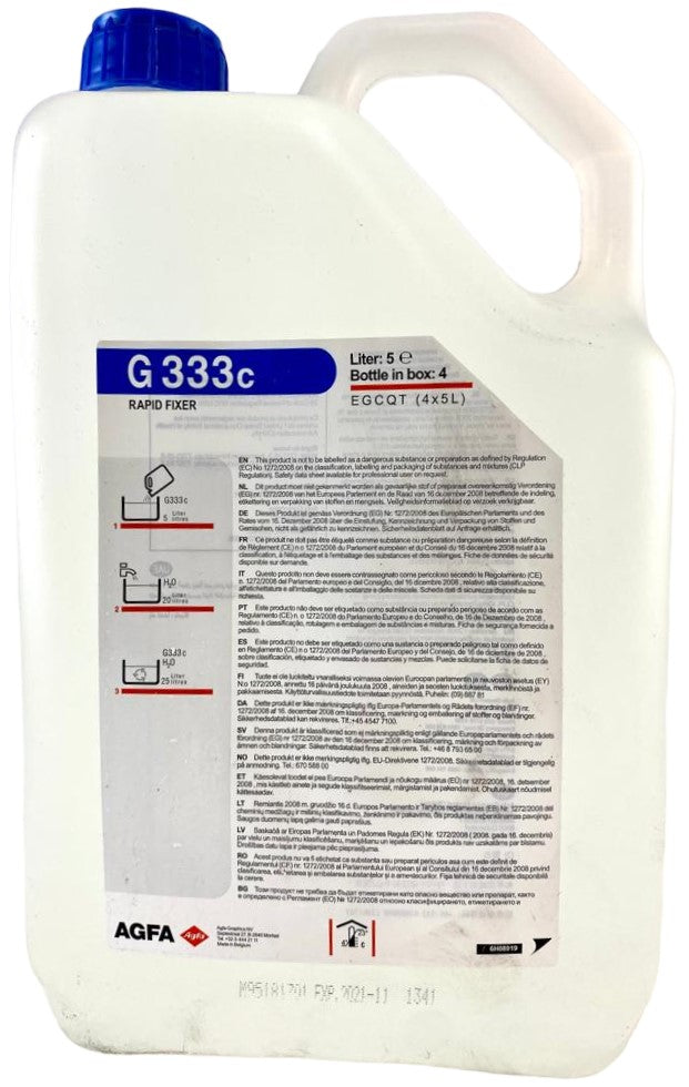 Fijador Rápido G333C Galón Agfa® BPQ11015 G [Galón]