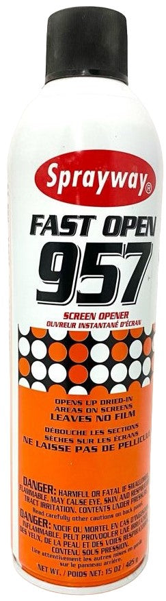 Liberador Pantallas Secas 957 Fast Screem Opener 425g Serigrafia Sprayway® RSE11002 G [Aerosol] 41911009577