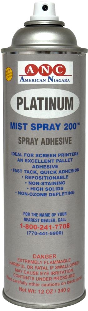 Adhesivo en Aerosol/Spray PLATINUM Mist Spay 200™ PLW200 340g Sanchez® RSE11021 G [Aerosol] 40232169984 2
