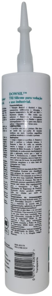 Sellador de Silicon 732 Transparente 300ml Dow® [Cartucho] 77472140619 3