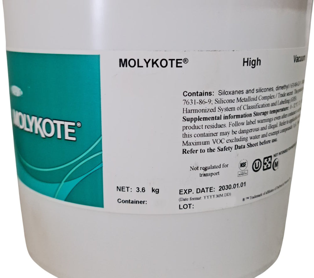 Grasa High Vaccum MOLYKOTE® 3.6kg DUPONT™ [Pieza] 2
