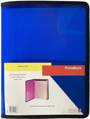 Carpeta Porta Block c/Block Raya 30 hojas Translúcido Carta ACCO® P1648 [Pieza] 7501357016483