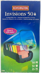 Porta Diskettes Invisions c/Cerradura p/50 KENSINGTON® 01066 [Pieza] 85896010661