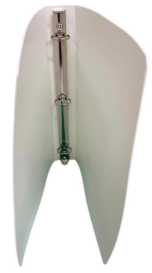 Carpeta 3 Argollas "O" Accoring Hide Poliprop. 1" Blanco Carta ACCO® Texturizado Pieza 02
