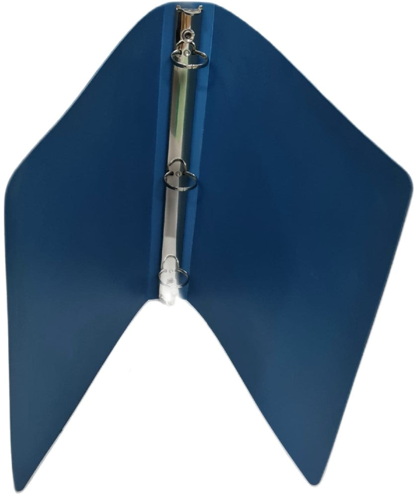 Carpeta 3 Argollas "O" Accoring Hide Poliprop. 1" Azul Cerúelo Carta ACCO® Liso Pieza 02