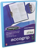 Carpeta Pressboard c/Palanca AccoGrip + Azul Claro Carta ACCO® P0967 Pieza 7501357009676 3