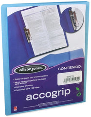 Carpeta Pressboard c/Palanca AccoGrip + Azul Claro Carta ACCO® P0967 [Pieza] 7501357009676 3
