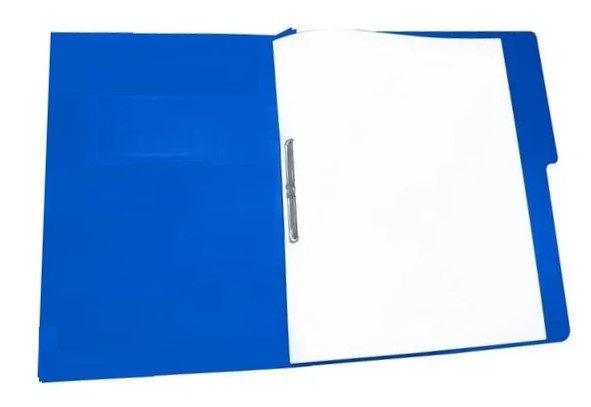 Carpeta Pressboard Broche 8cm ½ CejaAccopres ) Azul Oscuro Oficio ACCO® P4565 Pieza 7501357045650 03