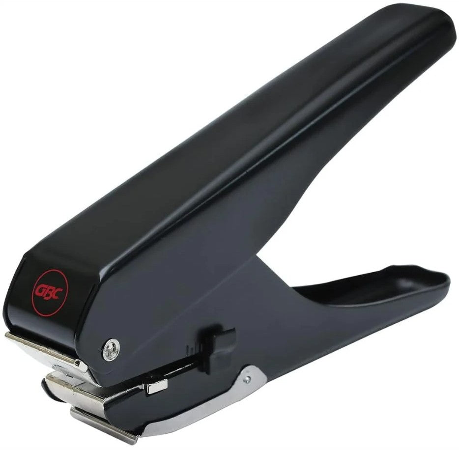 Perforadora p/Gafetes Ranura Ovalada 4½×15mm Tipo Pinza GBC® MX60077 [Pieza]