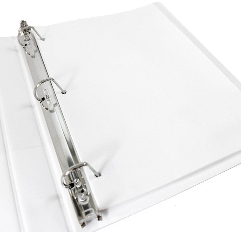 Carpeta 3 Argollas "D" Accovinil #386 1½" Blanco Mate Carta ACCO® P0147 Pieza 7501357001472 03