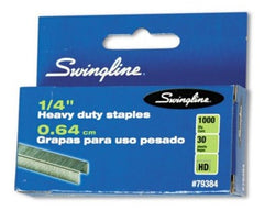 Grapa Uso Pesado H.Duty ¼" 25 Hojas SF-13 c/1000 ACCO® P0427 [Caja] 74711353144