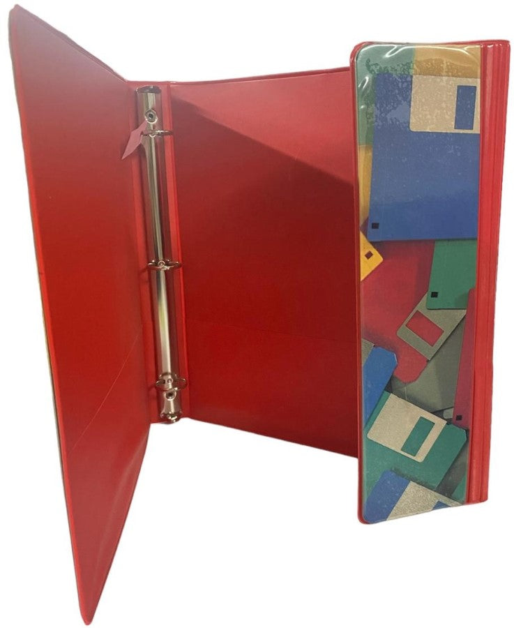 Carpeta 3 Argollas "O" Expresa Diskettes 1" Rojo Carta ACCO® [Pieza] 7501357005920 3