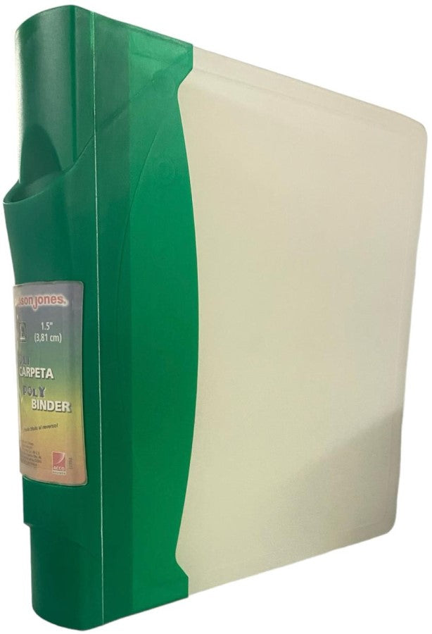 Carpeta 3 Argollas "O" Policarpeta 1½" Colores Transpa Carta ACCO® P4677 [Pieza] 7501357046770