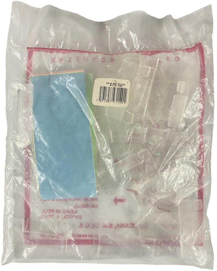 Indices Transparentes Cejas p/Folder Colgante c/25 Transparente ACCO® 078910167403 [Bolsa] 7501357021401