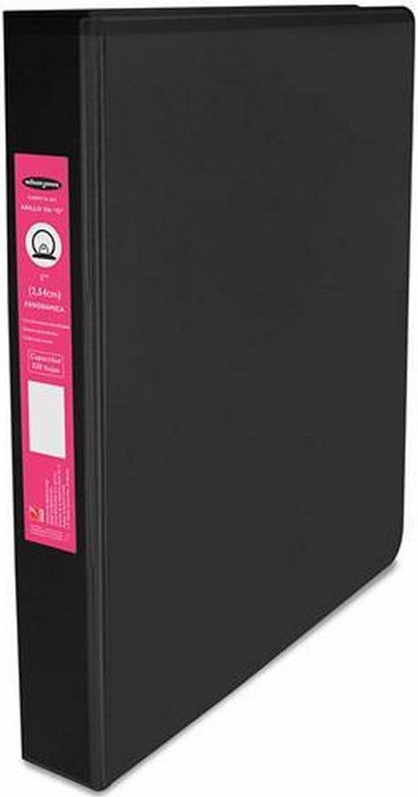 Carpeta 3 Argollas "D" Accovinil #386 1" Negro Carta ACCO® Pieza 7501357001465 01
