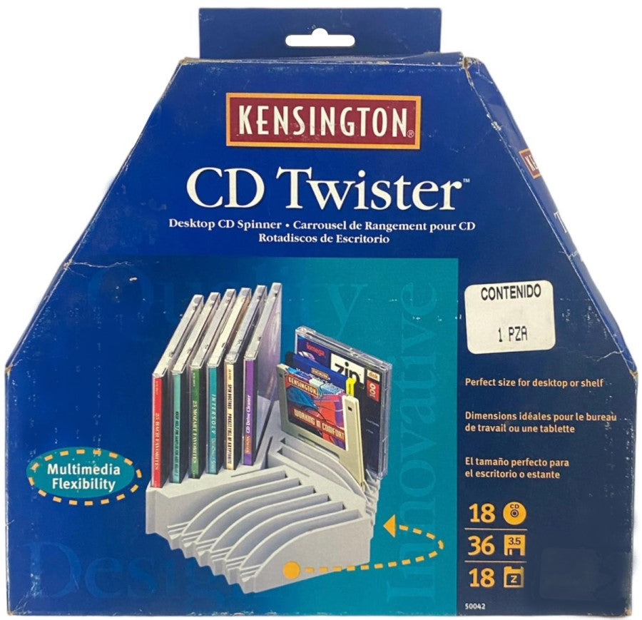 Porta CD CD Twister p/18 KENSINGTON® 50042 [Pieza] 85896500421