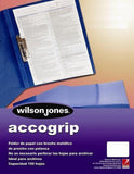 Carpeta Pressboard c/Palanca AccoGrip + Azul Oscuro Carta ACCO® P0963 Pieza 7501357009638