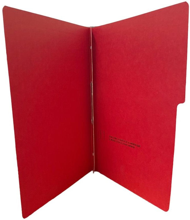 Carpeta Pressboard Broche 8cm ½ CejaAccopres " Rojo Carta ACCO® P4557 Pieza 7501357045575 01