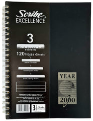 Cuaderno Profesional Espi Excellence 3 Materias 120 hojas Raya Scribe® 2200 [Pieza] 7501017345137