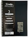 Cuaderno Profesional Espi Excellence 3 Materias 120 hojas Raya Scribe® 2200 Pieza 7501017345137