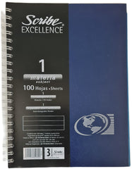 Cuaderno Profesional Espi Excellence 1 Materia 100 hojas Raya Scribe® 2310 [Pieza] 7501017342792